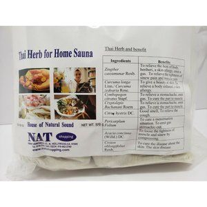 Thai Natural Herb Herbal Sauna Bath Steam Spa Aromatic Relax Therapy